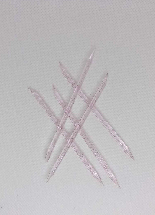 Bâtonnets rose solide x5