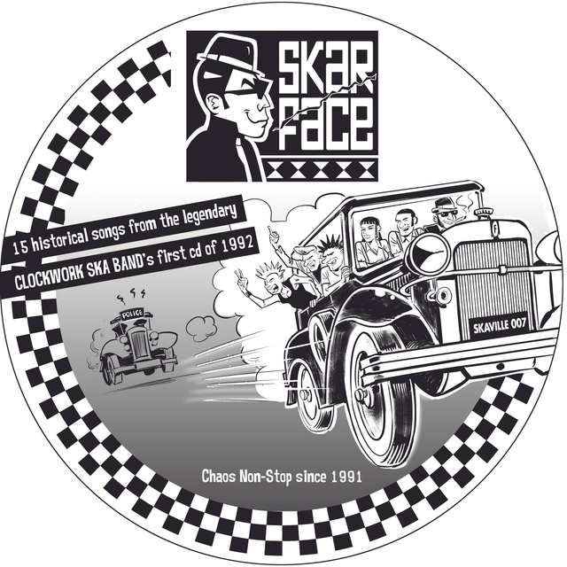 SKARFACE PICTURE-DISC VINYL - Cheap Pounk Ska