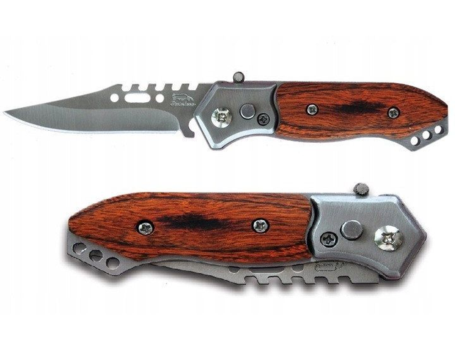 Couteau de poche Spring 14,5cm bois