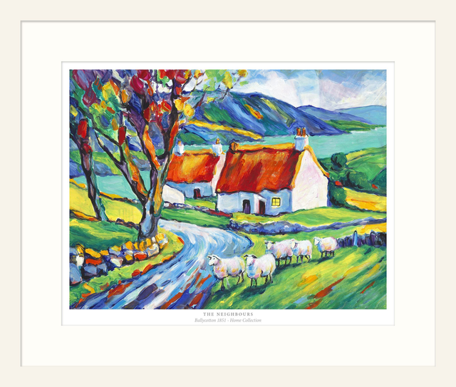 Neighbours 12”x10” (Mount)