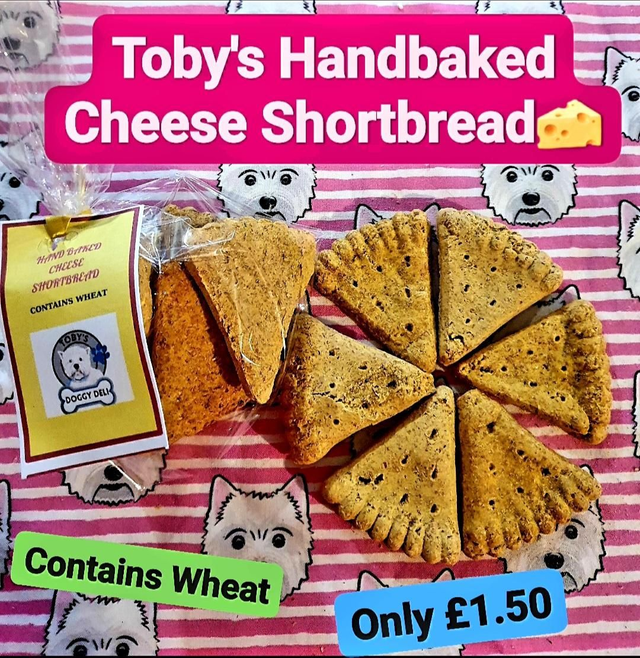 Toby's Handbaked Cheese Shortbread