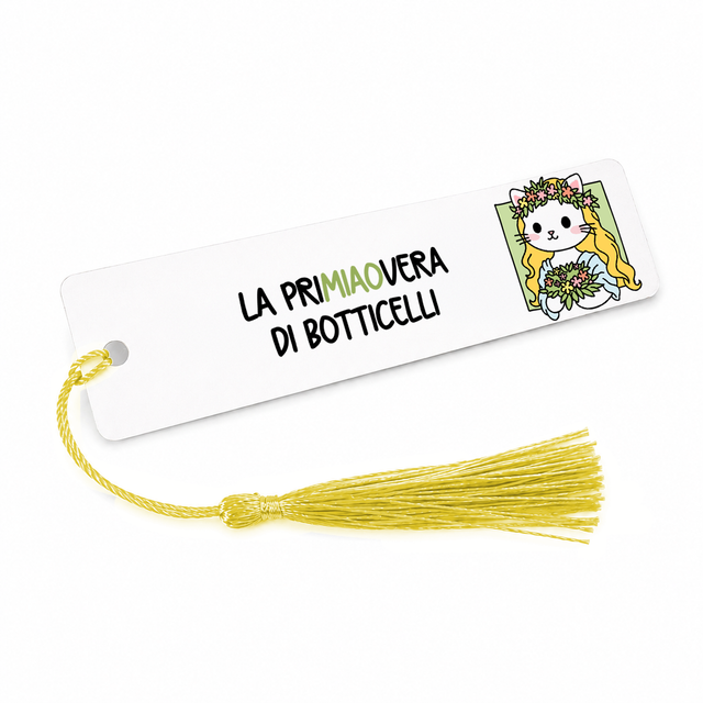 Segnalibro La PriMiaovera in metallo 