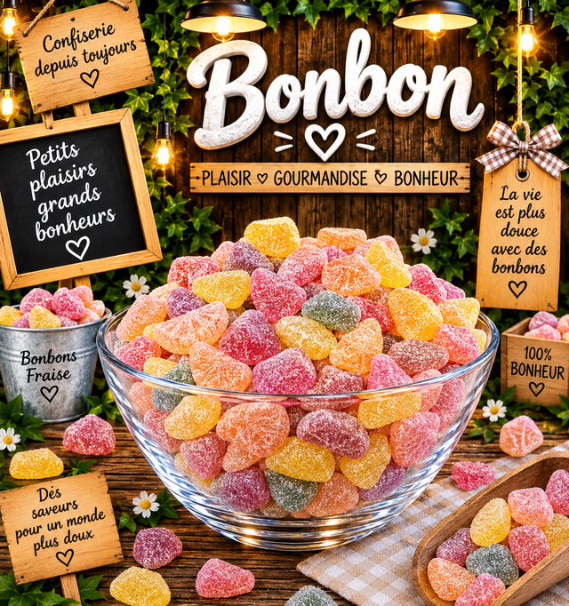 fruit gelé 100g
