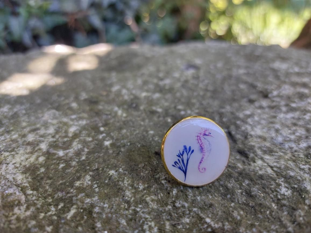 Bague Hippocampe 