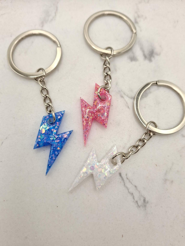 Lightening key chain