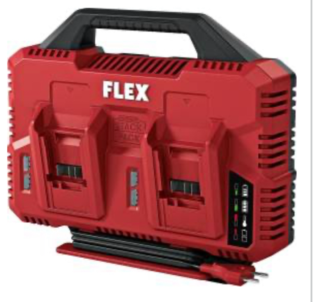 FLEX dubbele snellader CA SP 2x 12/18
