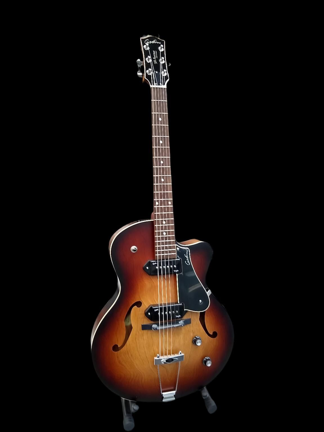 Godin 5th Avenue CW Kingpin II Vintage Burst