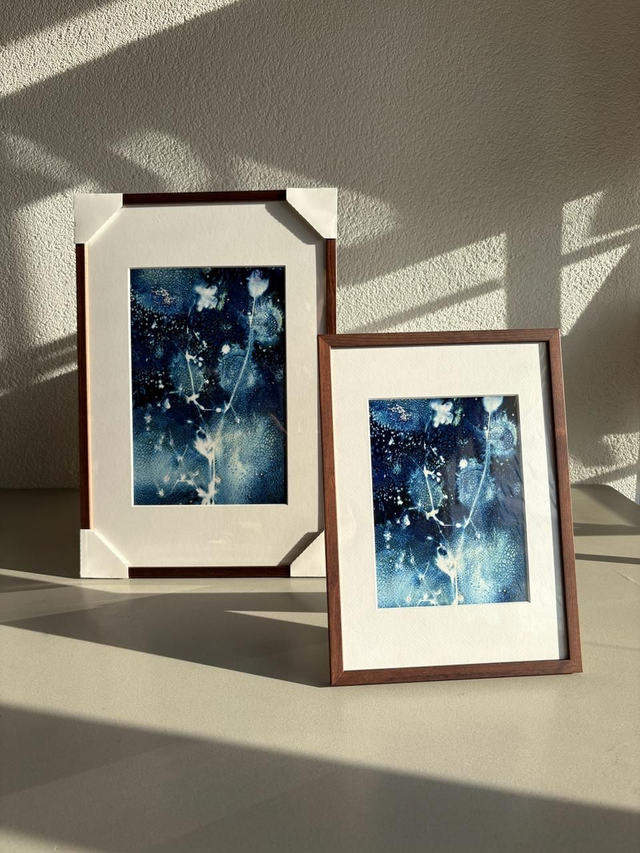Cyanotype #3 + frame