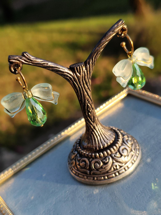 Boucles d'oreilles 'Magic Nude'