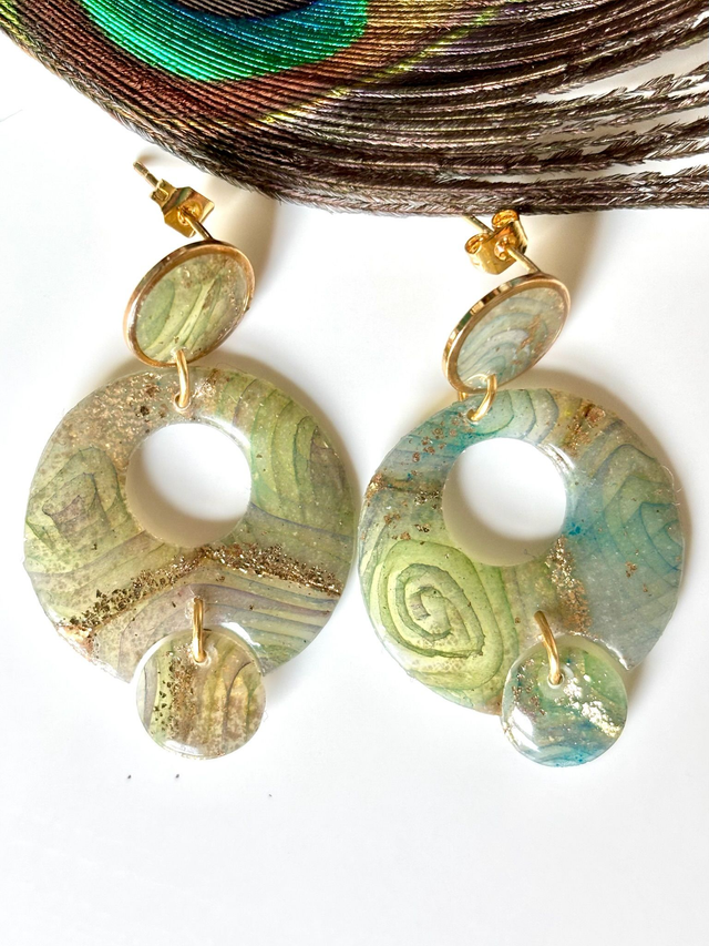 Boucles « Lagune étoilée »