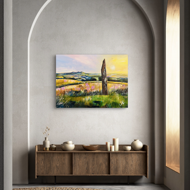 Commission: Standing Stone at Bemersyde