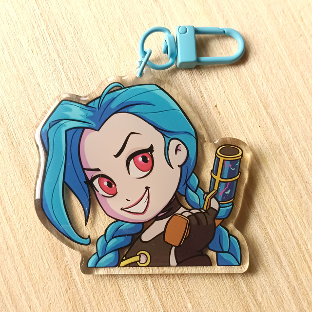 Porte-clés Arcane - Jinx