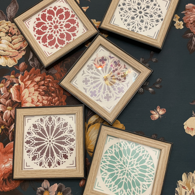 Petite rose à suspendre ou poser