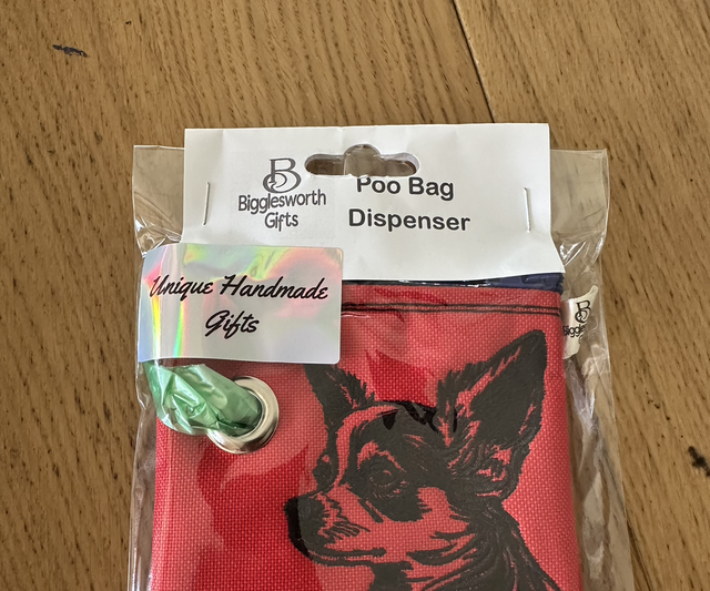 Poo Bags - with dispenser - Chihuahua Fluff