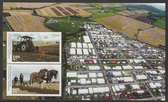 Ireland  2017 National Ploughing Championships Minisheet MNH