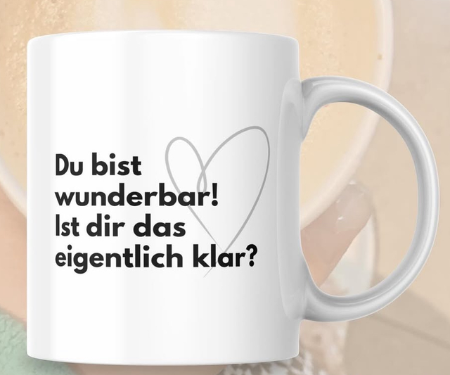 Tasse Wunderbar