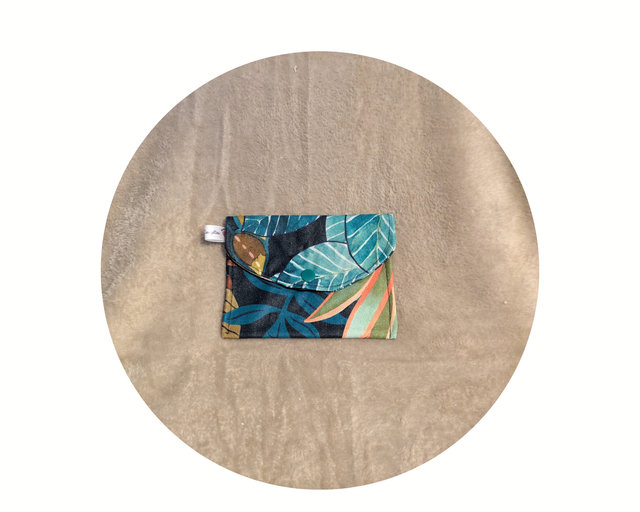 Pochette à savons grosses fleurs