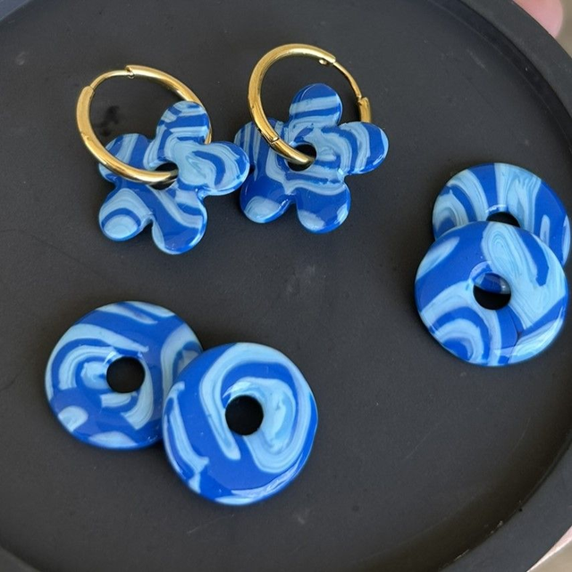 Pampilles  édition limitée &quot;Marbrée bleu&quot;