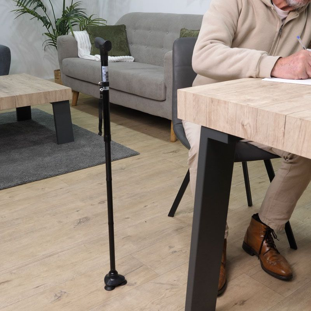Canne de marche Stabilicane – pliable et embout pivotant (remboursable Sécurité Sociale)
