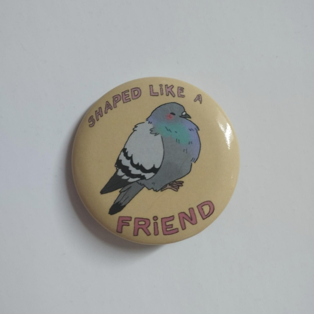 Pigeon - Shaped like a friend 