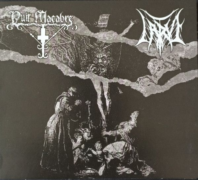 Nuit Macabre / Larve  ‎– Split CD