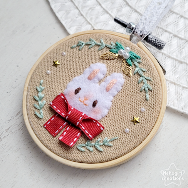 Mini Broderie - Lapin