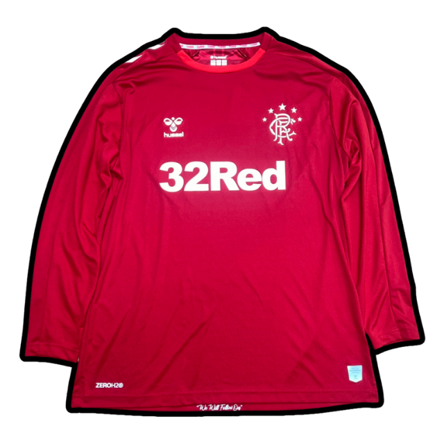 Rangers 2019-20 Home Lone Sleeve Jersey - XXL