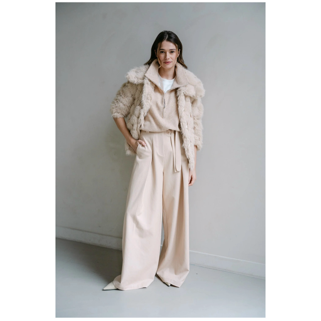 CREW TROUSER | AÍMÉE THE LABEL | SAND
