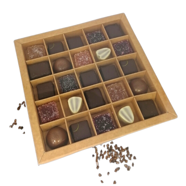 Coffret Transparent 25 Gourmandises