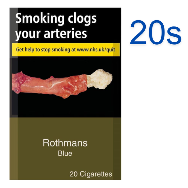 Rothmans  King Size Blue Cigarettes, 20s