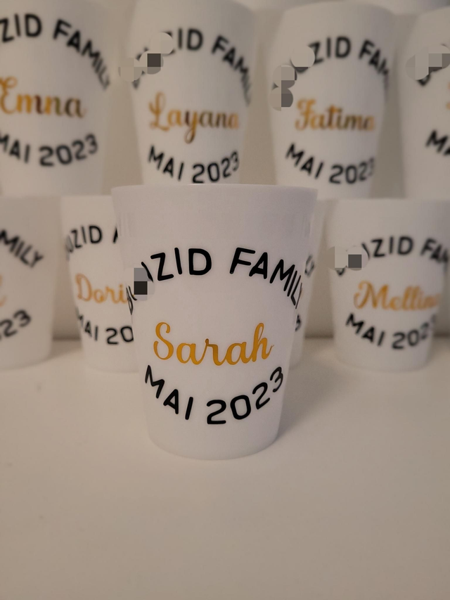 Verre ecocup personnalisé