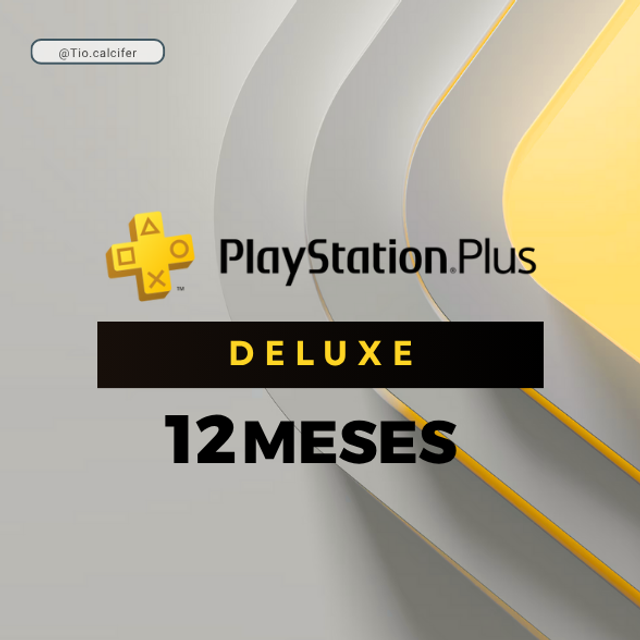 PS Plus Deluxe 12 meses