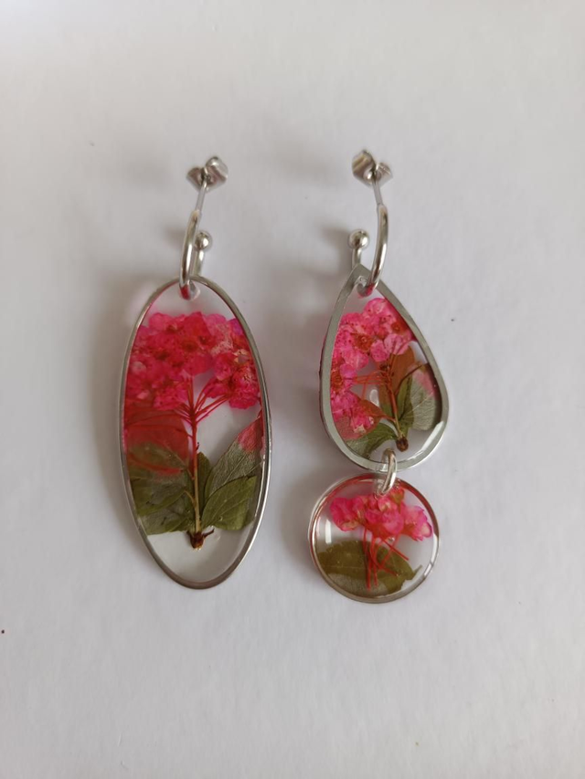 Modèle unique - Fleurs séchées asymétrique 