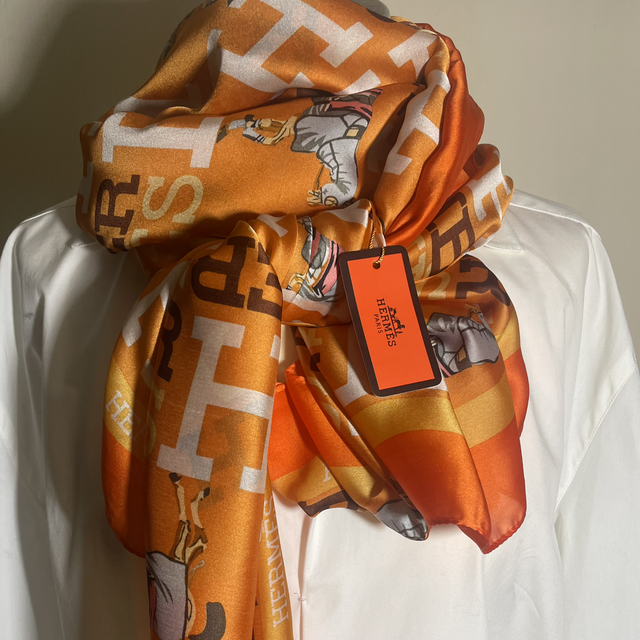 Dames sjaal Hermes style