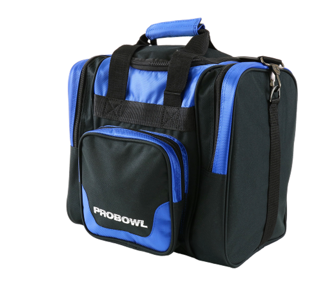 Die PROBOWL Single Bag Deluxe - Blau/Schwarz