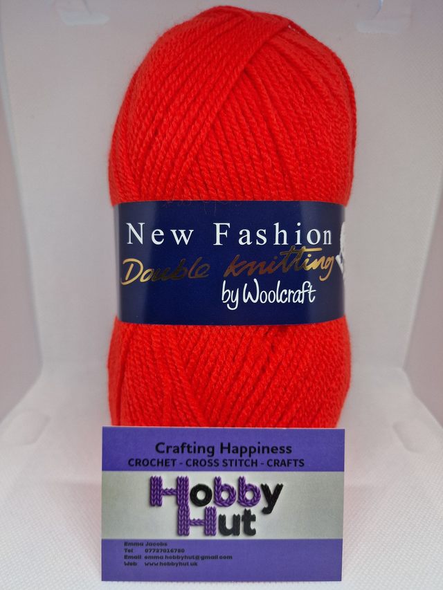 New Fashion - Double Knit Yarn -Red (Matador) - 100g