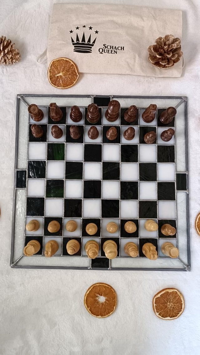 Échiquier Vert foncé 