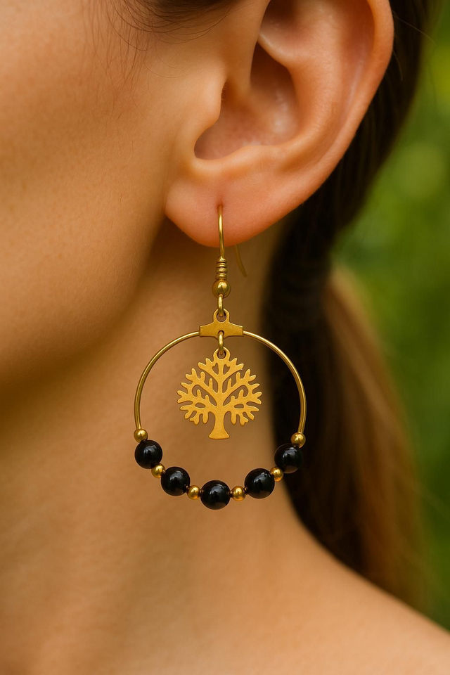 Créoles Onyx - Force & Protection