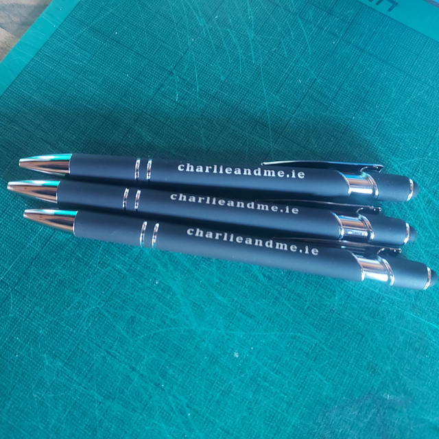 Charlie &amp; Me pens (1 free with orders while stocks last )