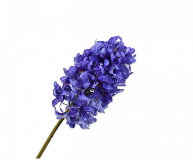 Silk-Ka Hyacint Steel Donker Lavendel 73cm 