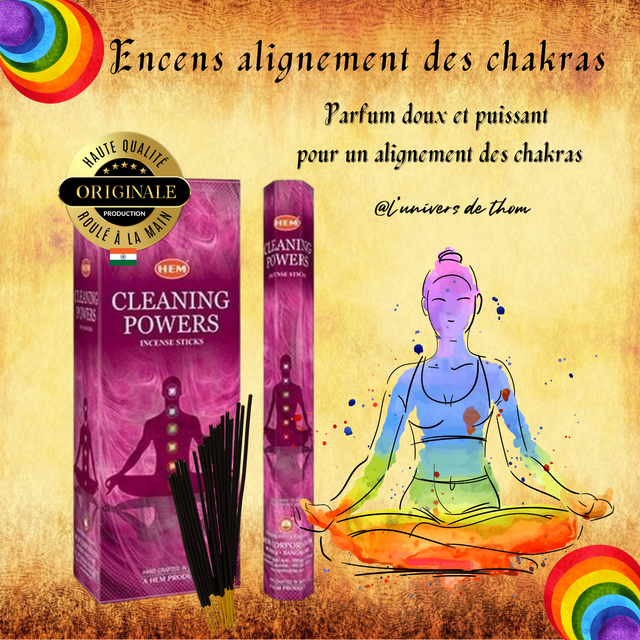Encens HEM 7chakra