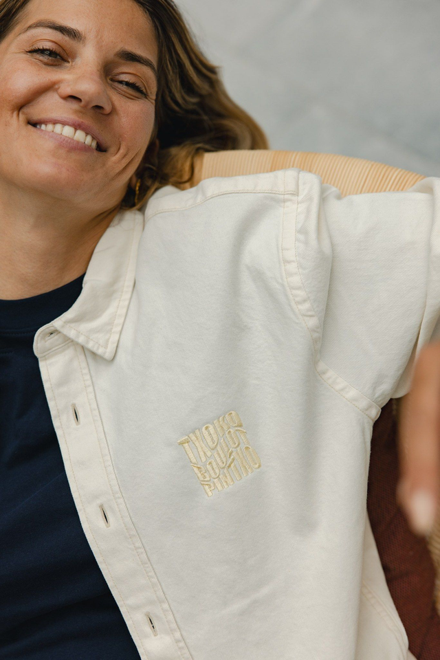 Surchemise unisexe - Beige