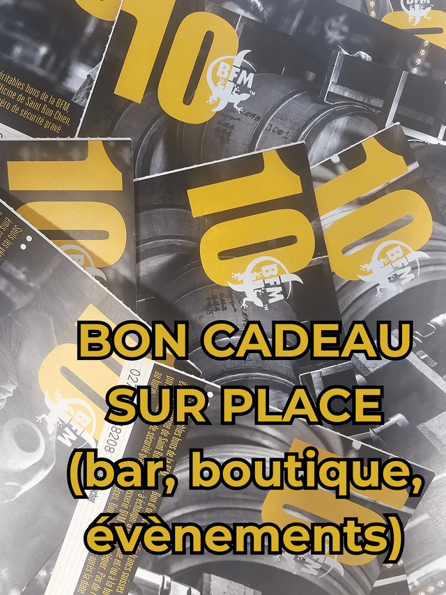 BONS - valable SUR PLACE à Saignelégier (boutique, bar, visites, évènements)