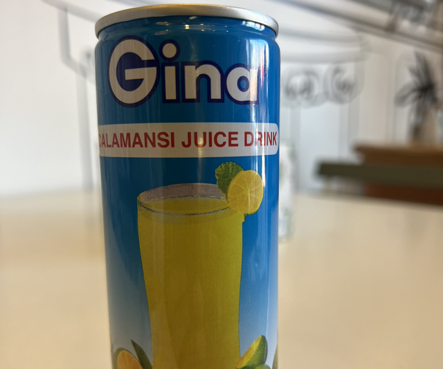 Gina calamansi juice can