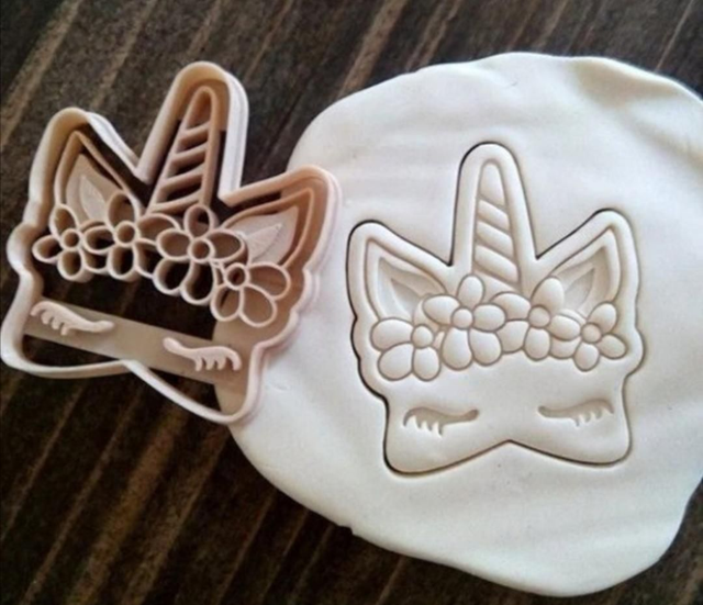 Licorne Courone Emporte-pièce 