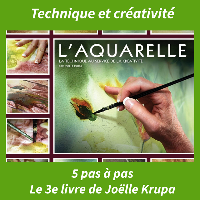LIVRE "l'Aquarelle, la technique au service de la créativité"