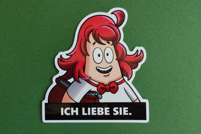 Memesticker "Ich liebe sie." 