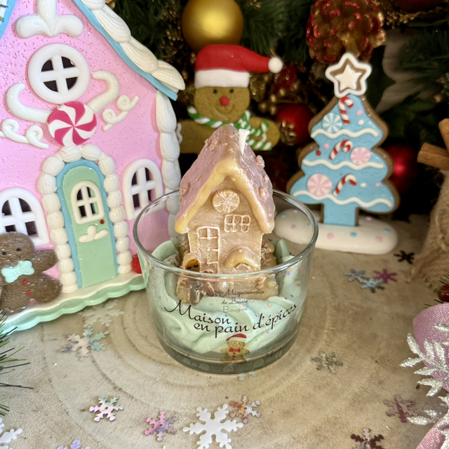Bougie Maison en pain d’épices XL