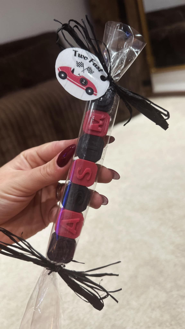 Prénom personnalisable en lettres parfumées