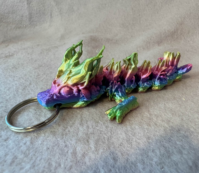 Woodland Dragon Keyring